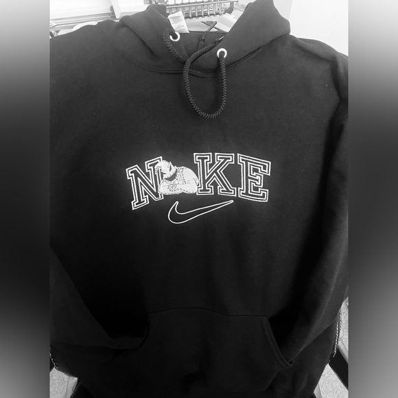 Oogie Boogie glow in the dark hoodie sweatshirt - Picture 3 of 5